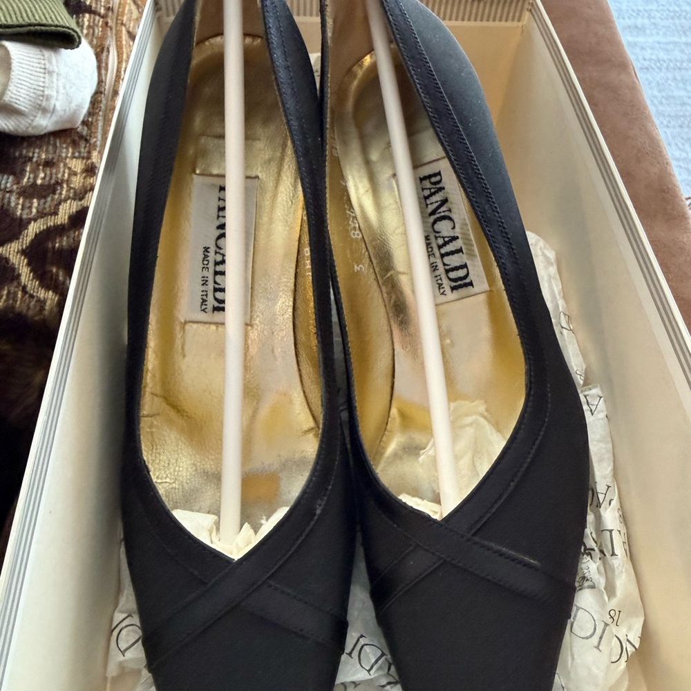 Pancaldi Black Elegant Heels